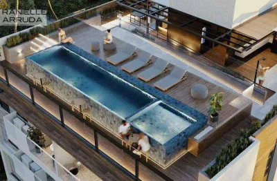 Apartamento com 2 dormitórios à venda, 63 m² por r$ 664.350 - poço - cabedelo/pb