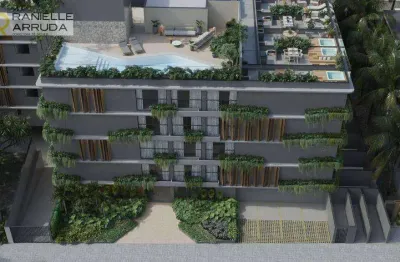 Flat com 1 dormitório à venda, 25 m² por r$ 469.362 - poço - cabedelo/pb