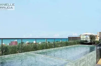 Apartamento com 2 dormitórios à venda, 56 m² por r$ 535.000,00 - manaíra - joão pessoa/pb