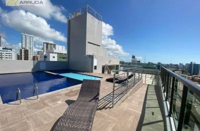Apartamento com 2 dormitórios à venda, 52 m² por r$ 495.000,00 - jardim oceania - joão pessoa/pb