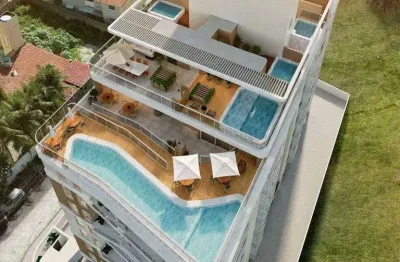 Apartamento com 3 dormitórios à venda, 85 m² por r$ 748.042 - ponta de campina - cabedelo/pb