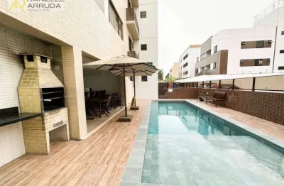 Apartamento com 2 dormitórios à venda, 55 m² por r$ 350.000,00 - jardim cidade universitária - joão pessoa/pb