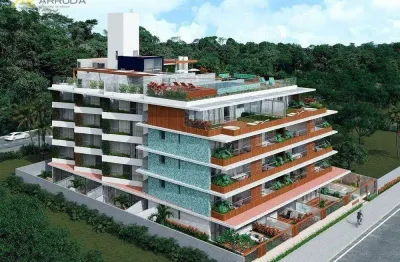 Apartamento com 1 dormitório à venda, 61 m² por r$ 1.062.207,17 - cabo branco - joão pessoa/pb