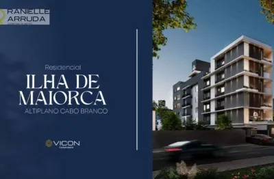 Apartamento com 1 dormitório à venda, 50 m² por r$ 314.000 - altiplano cabo branco - joão pessoa/pb