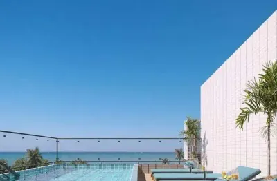 Apartamento com 2 dormitórios à venda, 53 m² por r$ 325.00 - ponta de campina - cabedelo/pb