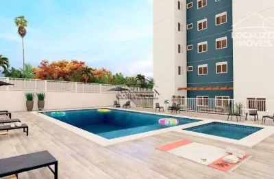 Apartamento com 2 dormitórios à venda, 48 m² por r$ 288.695,00 - residencial jardim dos ipês - nova odessa/sp