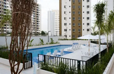Morar bem é viver com conforto e segurança! apto 2 quartos, condomínio full service em del castilho.