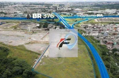 Terreno à venda na Rua Vicente Michelotto, 4812, Cidade Industrial, Curitiba