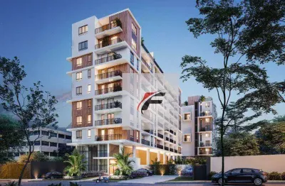 Studio com 1 dormitório à venda, 16 m² por r$ 236.300,00 - rebouças - curitiba/pr