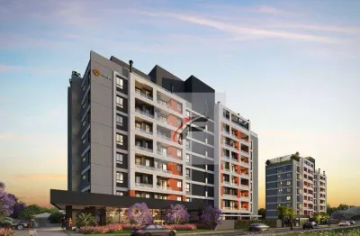 Apartamento com 3 dormitórios à venda, 64 m² por r$ 793.385,10 - portão - curitiba/pr