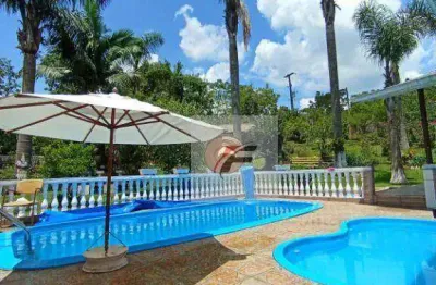 Chácara com 4 dormitórios à venda, 585640000 m² por r$ 650.000 - zona rural - quitandinha/pr