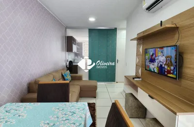 Alugo apartamento 02 quartos conquista aleixo 100% mobiliado