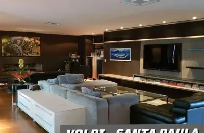 Apartamento para venda em são caetano do sul, santa paula, 4 dormitórios, 4 suítes, 6 banheiros, 4 vagas