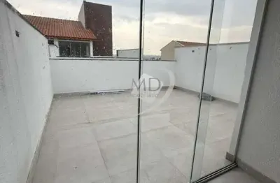 Cobertura com 2 quartos à venda na rua araçatuba, santa maria, santo andré por r$ 490.000