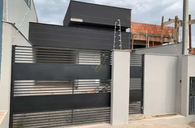 Casa nova, recém construída a venda no jardim maria luiza em londrina, pr
