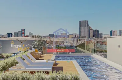 Oportunidade única! studios em condomínio clube novos com sacada no centro a partir de r$ 296 mil