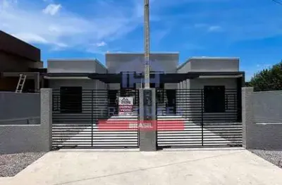 Linda casa térrea  à venda no bairro  capela velha, araucária