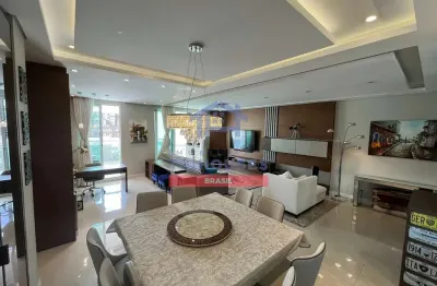 Maravilhoso apartamento com 3 suítes e 3 vagas de garagem no bairro água verde, curitiba