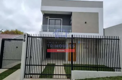 Belíssimo sobrado alto padrão de frente pra rua à venda com 3 dormitórios no bairro alto, curitiba,