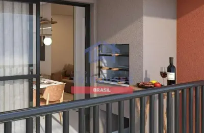 Entrada minima!apartamento á venda na planta (entrega set 2027) bairro atuba, pinhais, com 2 dormit