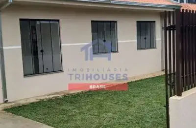 Excelente casa térrea averbada à venda no bairro guarani, colombo, pr por apenas r$ 350 mil