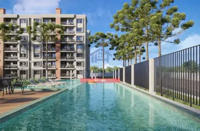 Apartamento à venda na Rua Paulo Setúbal, Hauer, Curitiba