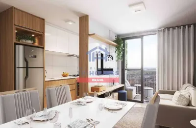 Excelente oportunidade! Apartamento 2 dormitórios com suíte, sacada e churrasqueira à venda no bair