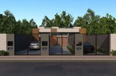 Casa geminada no aventureiro com 2 quartos para venda, 55 m²
