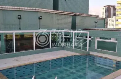 Apartamento para venda em praia grande, boqueirão, 1 dormitório, 1 banheiro, 1 vaga