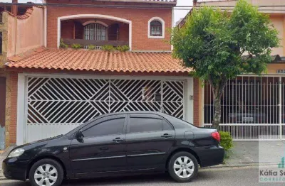 Sobrado para venda em santo andré, parque marajoara, 4 dormitórios, 1 suíte, 3 banheiros, 2 vagas