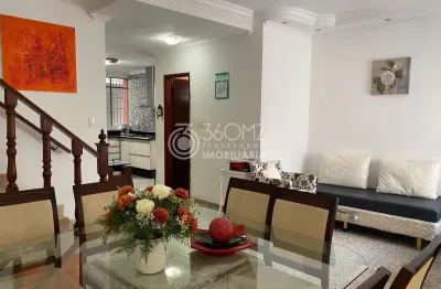 Sobrado para venda em santo andré, jardim jamaica, 3 dormitórios, 1 suíte, 4 banheiros, 2 vagas