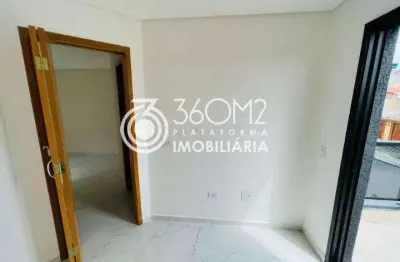 Apartamento garden para venda em santo andré, vila scarpelli, 2 dormitórios, 1 banheiro, 1 vaga