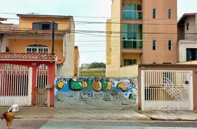 Terreno à venda na Rua Agamenom Magalhães, Parque Gerassi, Santo André