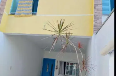 Casa para Venda em Santo André, Vila Humaitá, 3 dormitórios, 1 suíte, 4 banheiros, 2 vagas