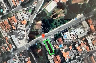 Terreno à venda na Avenida Atlântica, Vila Valparaíso, Santo André