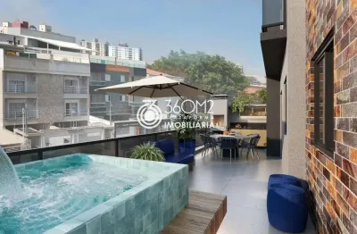 Apartamento garden para venda em santo andré, paraíso, 2 dormitórios, 1 suíte, 2 banheiros, 1 vaga