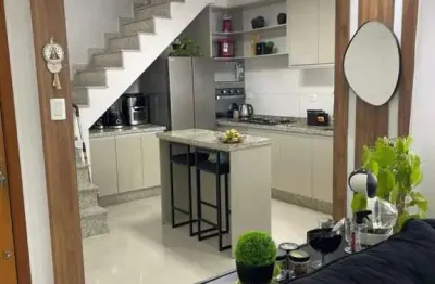 Cobertura para Venda em Santo André, Vila Eldízia, 2 dormitórios, 1 suíte, 3 banheiros, 2 vagas