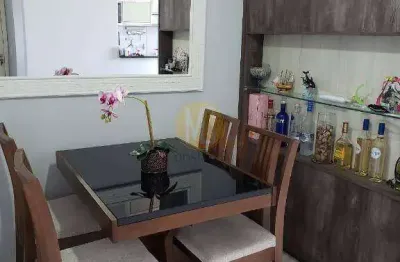 Apartamento 2 quartos, 1 vaga garagem, todo mobiliado - pq industrial