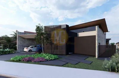 Casa 3 suítes - 329 m² - espaço gourmet e piscina - jd do golfe i