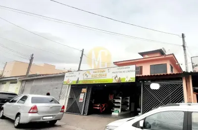 Venda - casa assobradada 4 quartos+ ponto comercial - jardim uirá r$620.000
