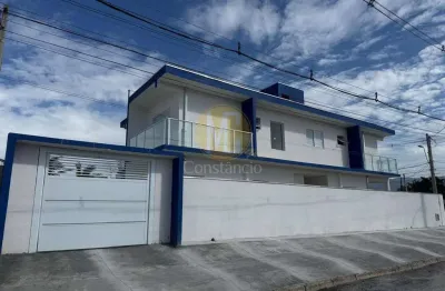 Sobrado 3 quartos, suite, 120m² - balneário recanto do sol - caraguatatuba