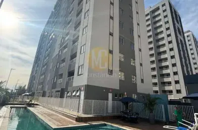 Apartamento 2 quartos, suite, 1 vaga coberta no unique flamboyant
