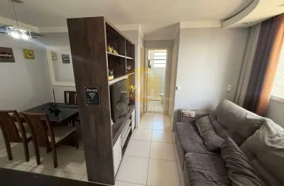 Apartamento 2 quartos, 1 vaga garagem, todo mobiliado - pq industrial