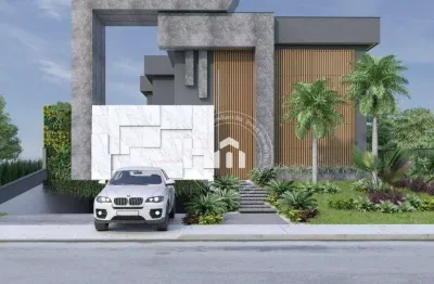 Casa com 4 dormitórios à venda, 520 m² por r$ 4.390.000,00 - condomínio campos de santo antônio ii - itu/sp