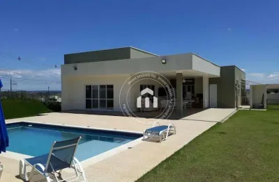 Casa com 4 dormitórios à venda, 330 m² por r$ 2.450.000,00 - condomínio xapada parque ytu - itu/sp