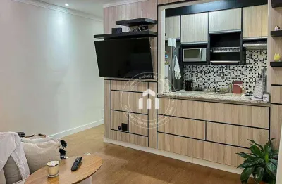 Apartamento com 2 dormitórios à venda, 62 m² por r$ 382.000,00 - edifício jardim dos taperás - salto/sp