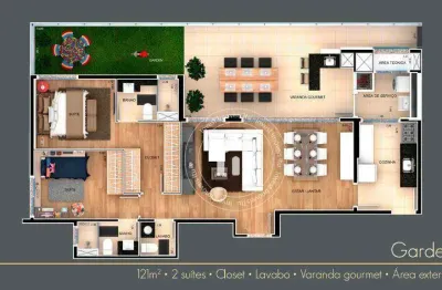 Apartamento com 3 dormitórios à venda, 121 m² por r$ 830.000,00 - edificio luxor residencial - itu/sp