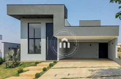 Casa com 3 dormitórios à venda, 158 m² por r$ 1.300.000,00 - condomínio reserva central parque - salto/sp