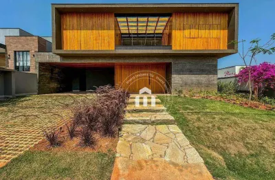 Casa com 5 dormitórios à venda, 410 m² por r$ 4.500.000,00 - condomínio xapada parque ytu - itu/sp