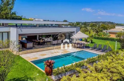 Casa com 5 dormitórios à venda, 557 m² por r$ 9.800.000,00 - condomínio terras de são josé ii - itu/sp